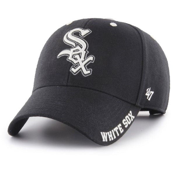 47 Brand Adjustable Cap - DEFROST Chicago White Sox black