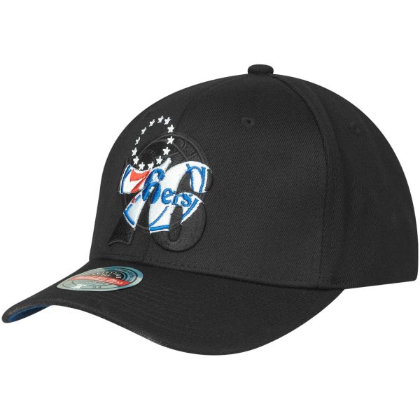 Mitchell & Ness Stretch Snap Cap - FIRST Philadelphia 76ers