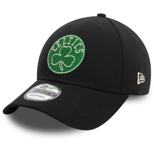 New Era 9Forty Strapback Cap METALLIC Boston Celtics