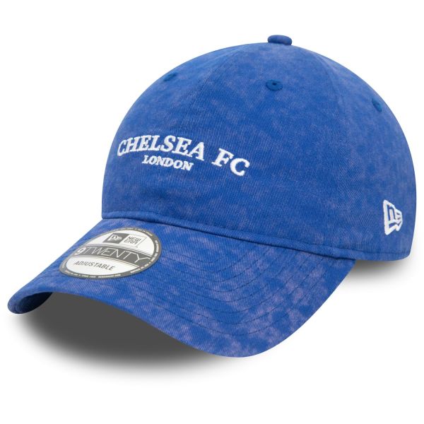 New Era 9Twenty Adjustable Cap - WASHED FC Chelsea royal