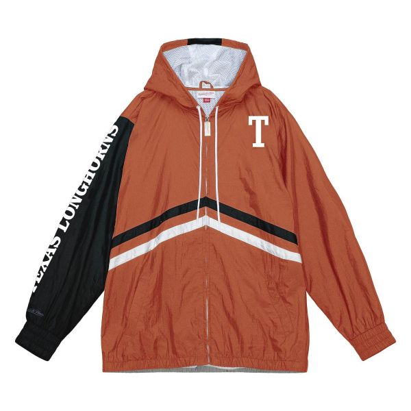 Mitchell & Ness Windbreaker Jacke - University of Texas