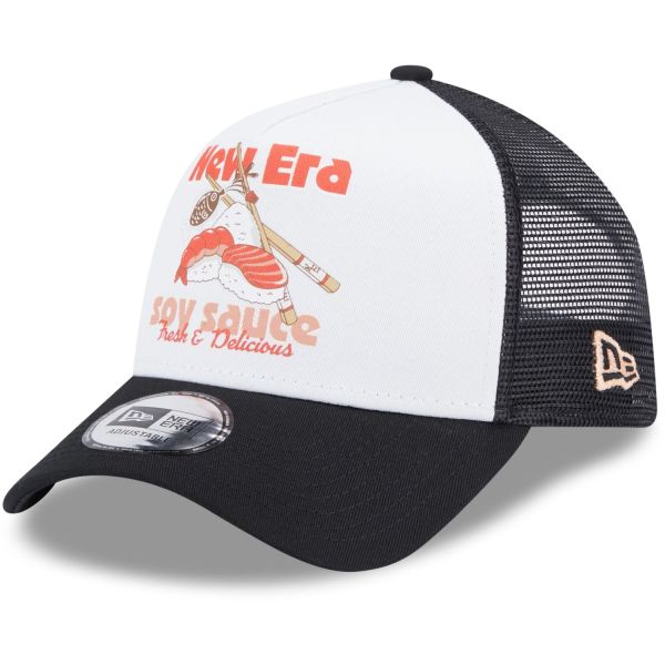 New Era Adjustable A-Frame Trucker Cap - FOOD ICON Soy Sauce