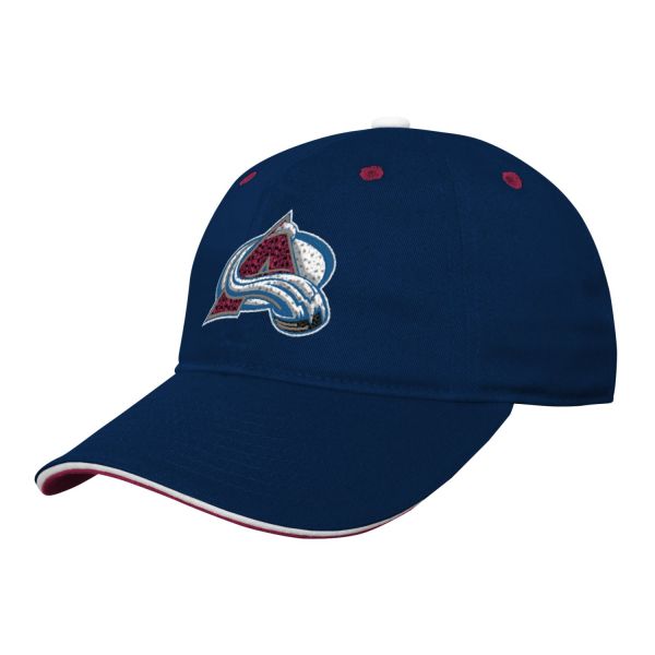 Outerstuff Kinder Strapback Cap - SLOUCH Colorado Avalanche