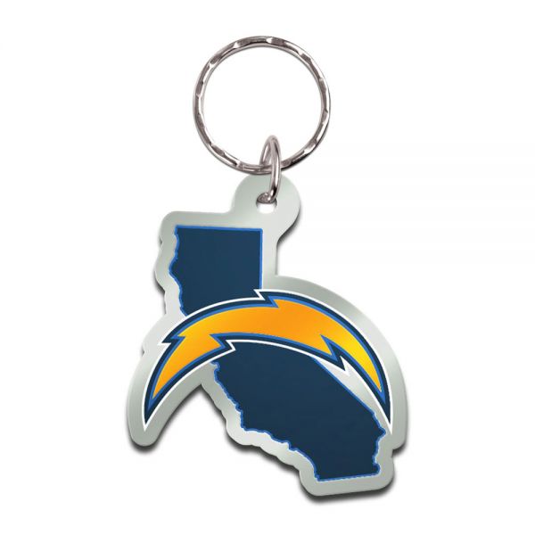 Wincraft STATE Key Ring Chain - NFL Los Angeles Chargers