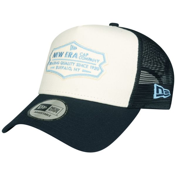 New Era Adjustable A-Frame Trucker Cap - RETRO PATCH