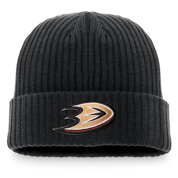 Fanatics Knit Bonnet - CORE CUFF Anaheim Ducks