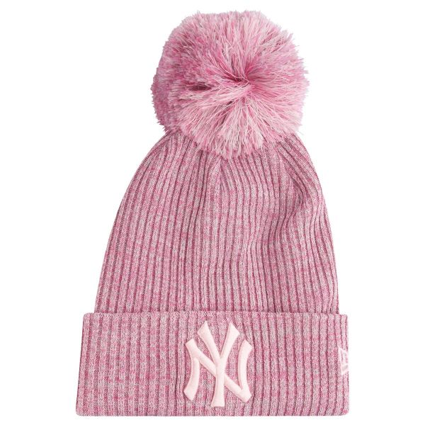 New Era Femme Chapeau d'hiver BOBBLE Beanie - NY Yankees