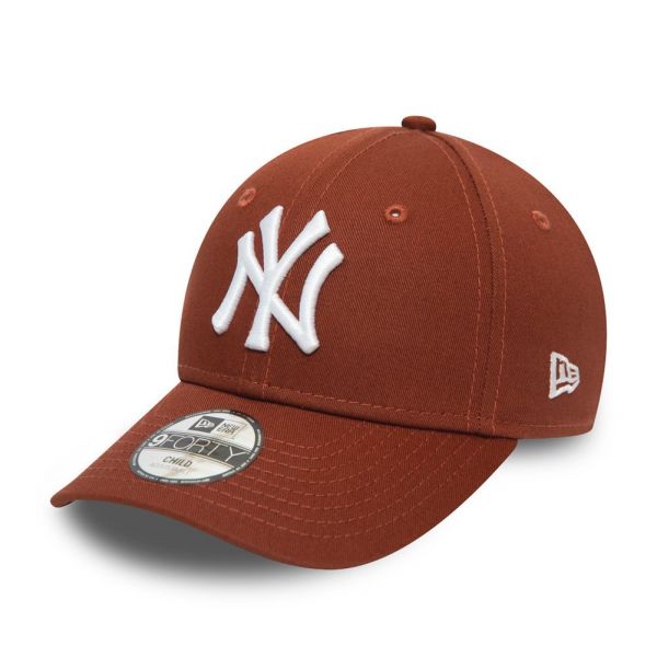 New Era 9Forty Enfants Cap - New York Yankees rust red