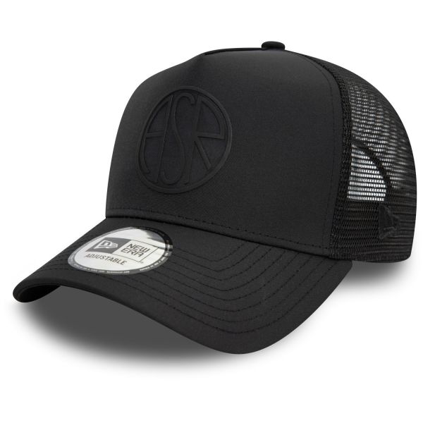 New Era A-Frame Mesh Trucker Cap - AS Roma black