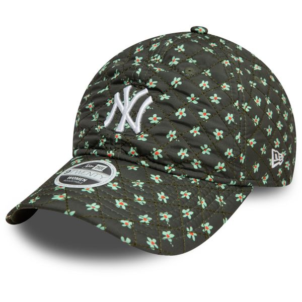 New Era 9Twenty Women Cap - FLORAL New York Yankees olive