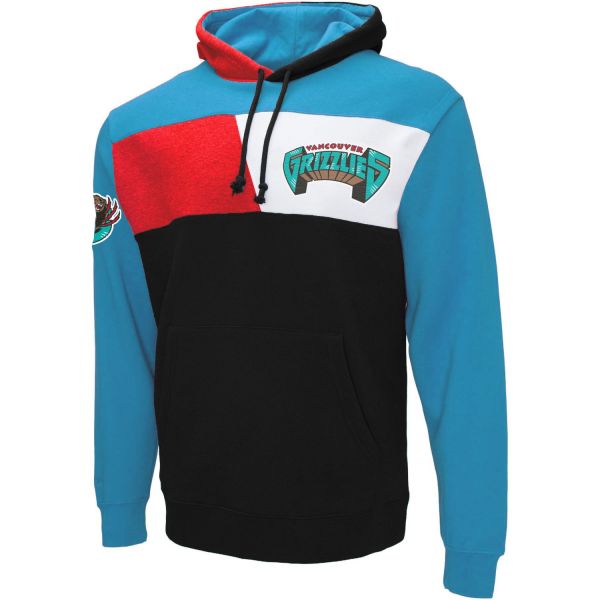 Mitchell & Ness BLOCK Fleece Hoody - Vancouver Grizzlies