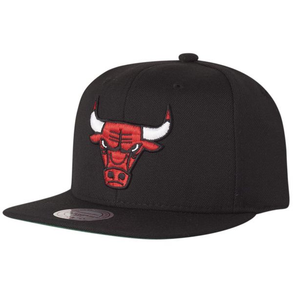 Mitchell & Ness Snapback Cap - SOLID Chicago Bulls black