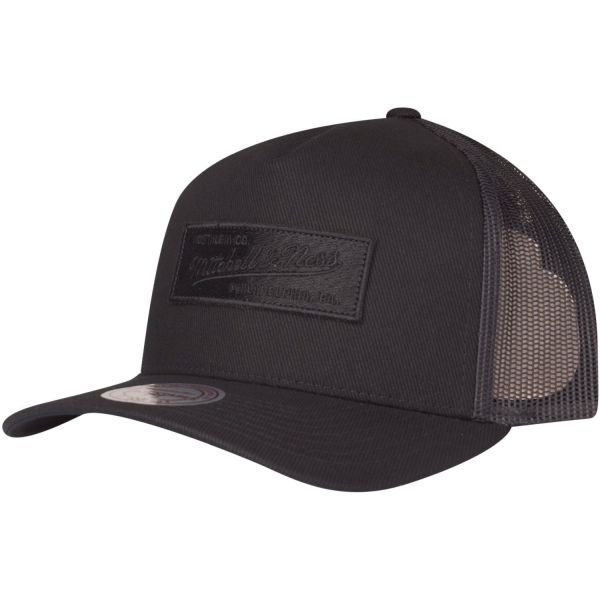 Mitchell & Ness Trucker Snapback Cap - BRAND PATCH black