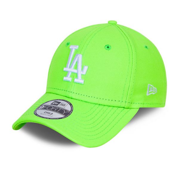 New Era 9Forty Enfants Cap - Los Angeles Dodgers lime green