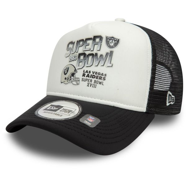 New Era A-Frame Mesh Trucker Cap SUPERBOWL Las Vegas Raiders