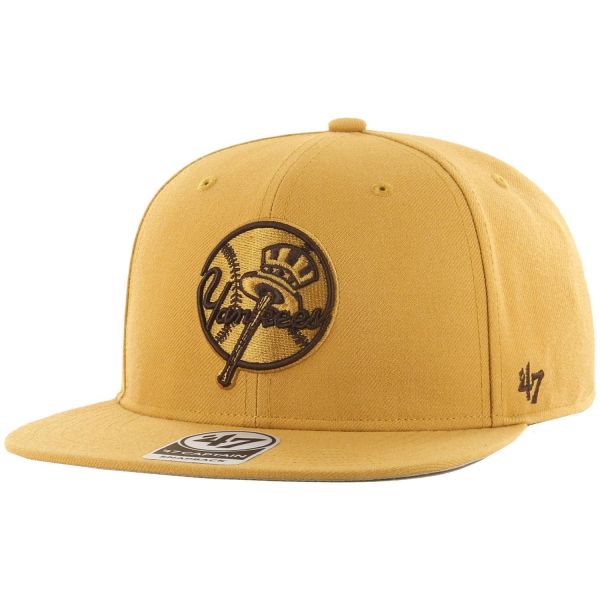 47 Brand Snapback Cap - NO SHOT New York Yankees wheat