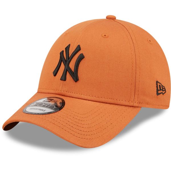 New Era 39Thirty Stretch Cap - New York Yankees rust orange