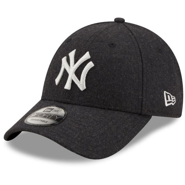 New Era 9Forty Cap - WINTERIZED New York Yankees black