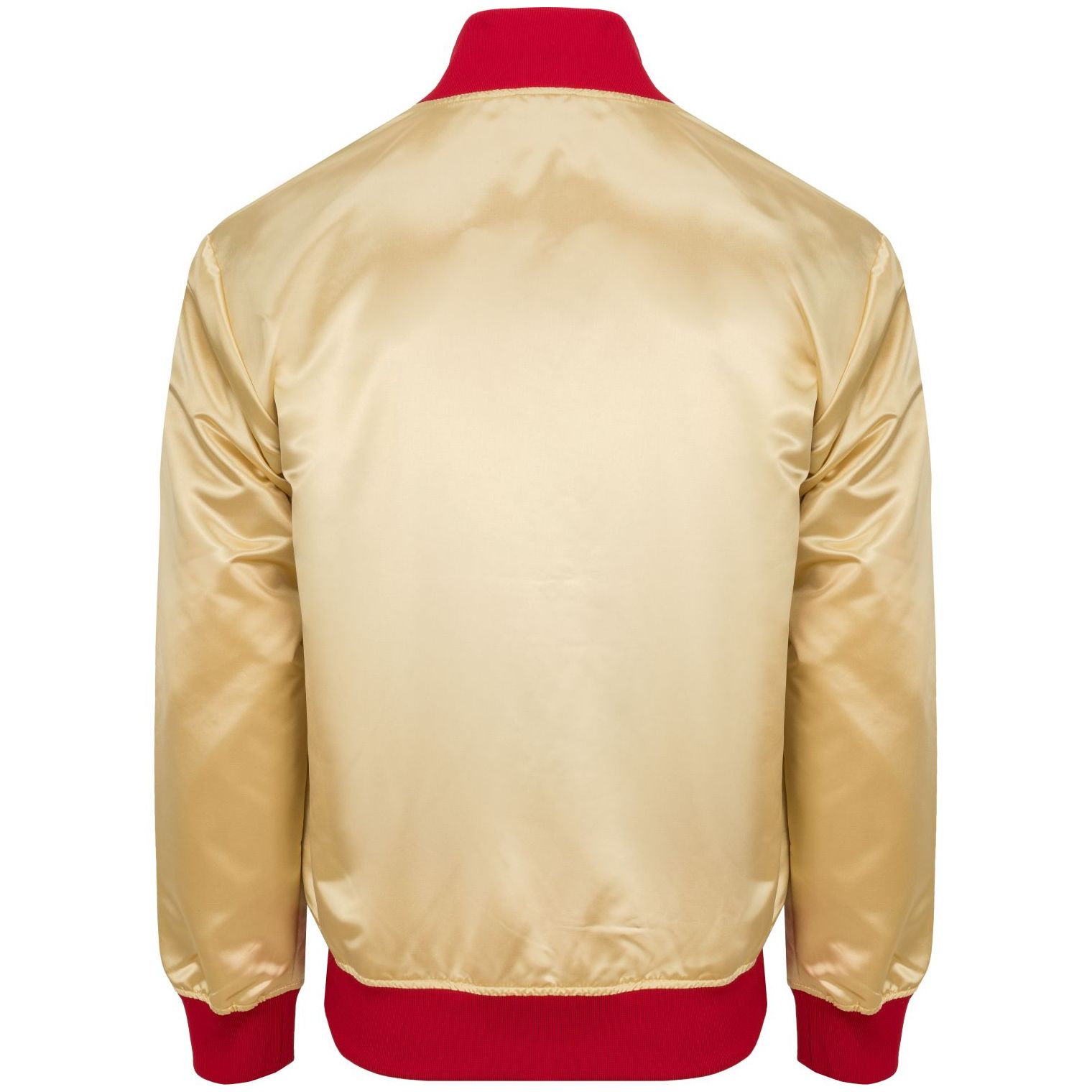 Mitchell and Ness SF 49ers M&N Lightweight Satin Jacket Gold