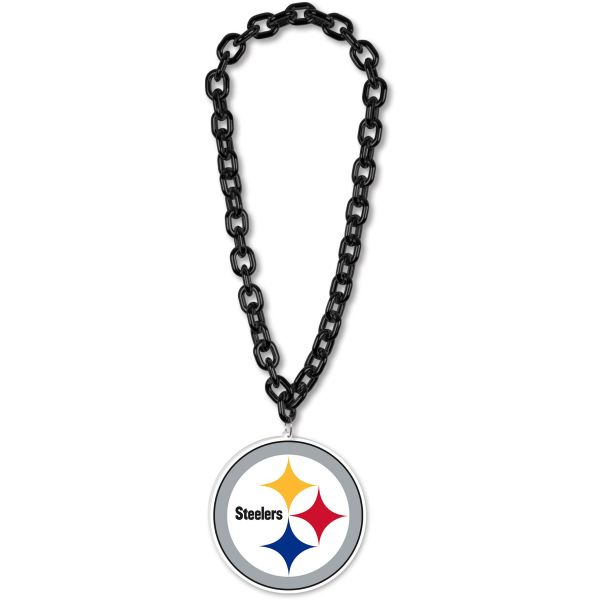 NFL Pittsburgh Steelers 3D XXL Fanchain Collier