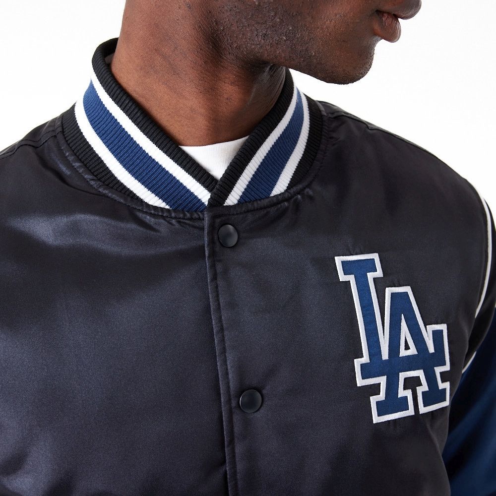 Los Angeles Dodgers Heavyweight Satin Mitchell&Ness Jacket – USA CAP KING
