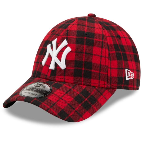 New Era 9Forty Strapback Cap - GLEN CHECK New York Yankees