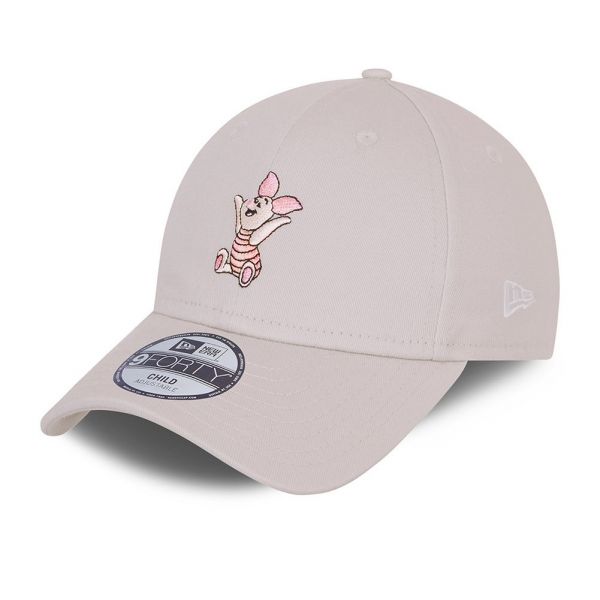 New Era 9Forty Enfants Cap - DISNEY Piglet stone gris