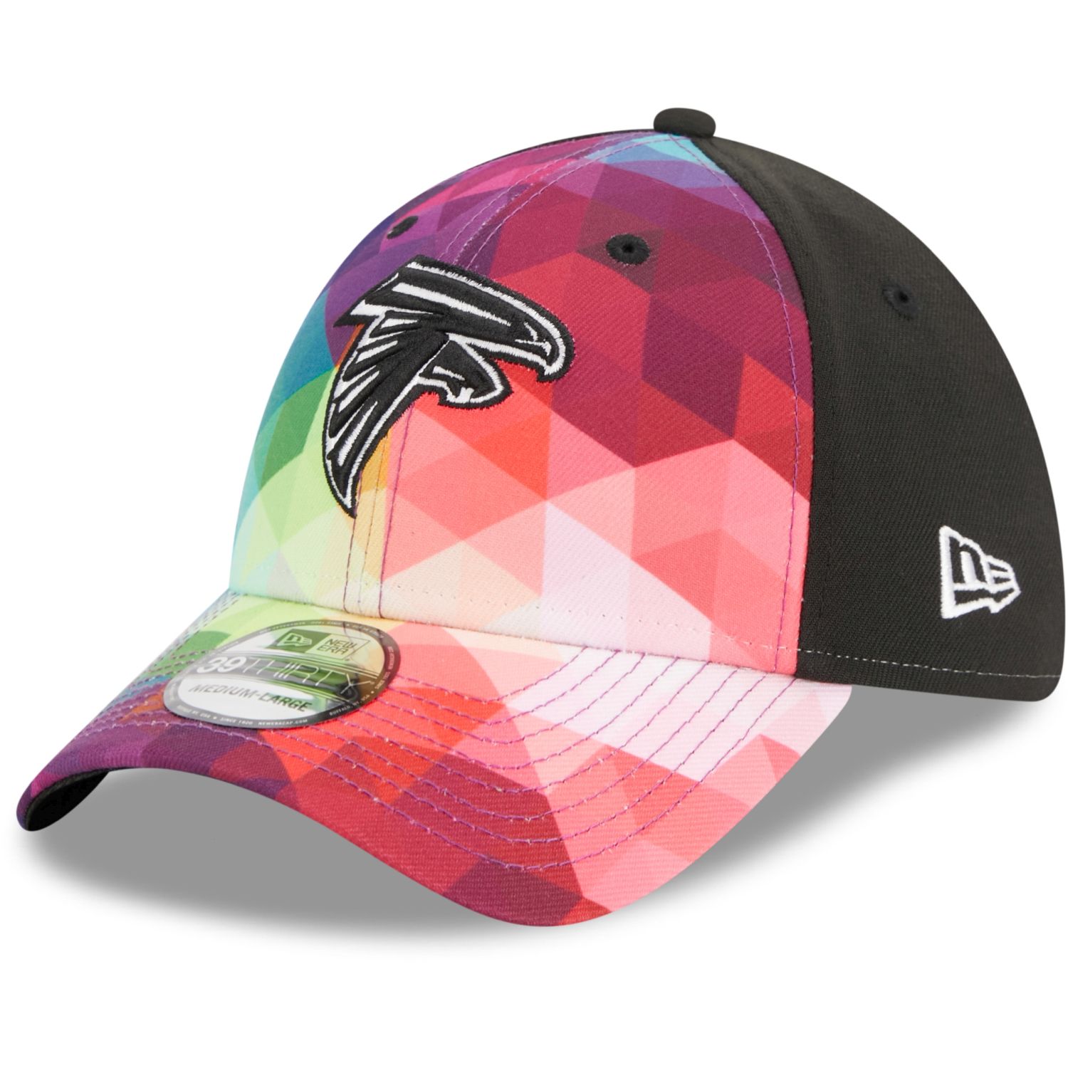 Atlanta Falcons Crucial Catch Grey 59FIFTY Cap