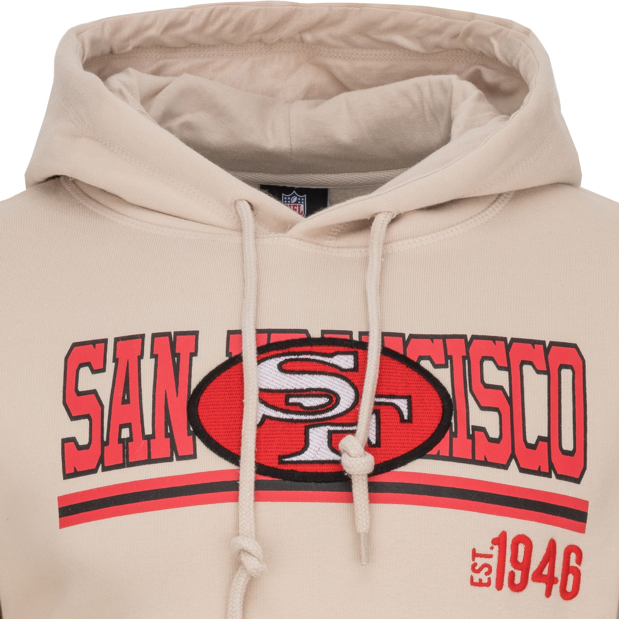 New Era Fleece Hoody - NFL SIDELINE San Francisco 49ers