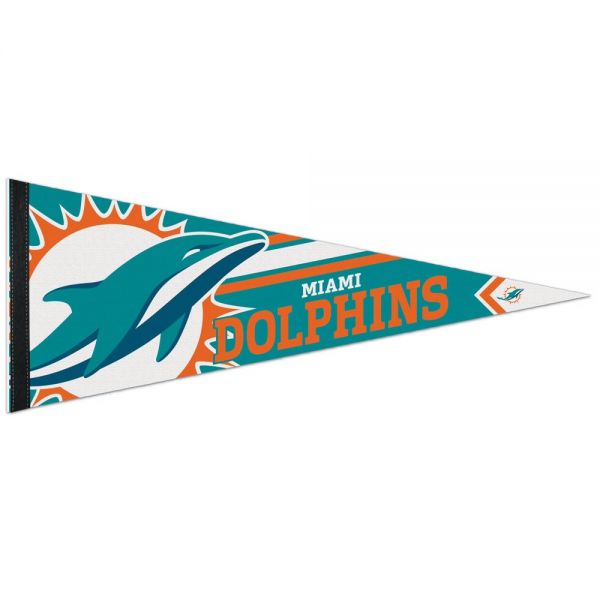 Wincraft NFL Fanion en feutre 75x30cm - Miami Dolphins