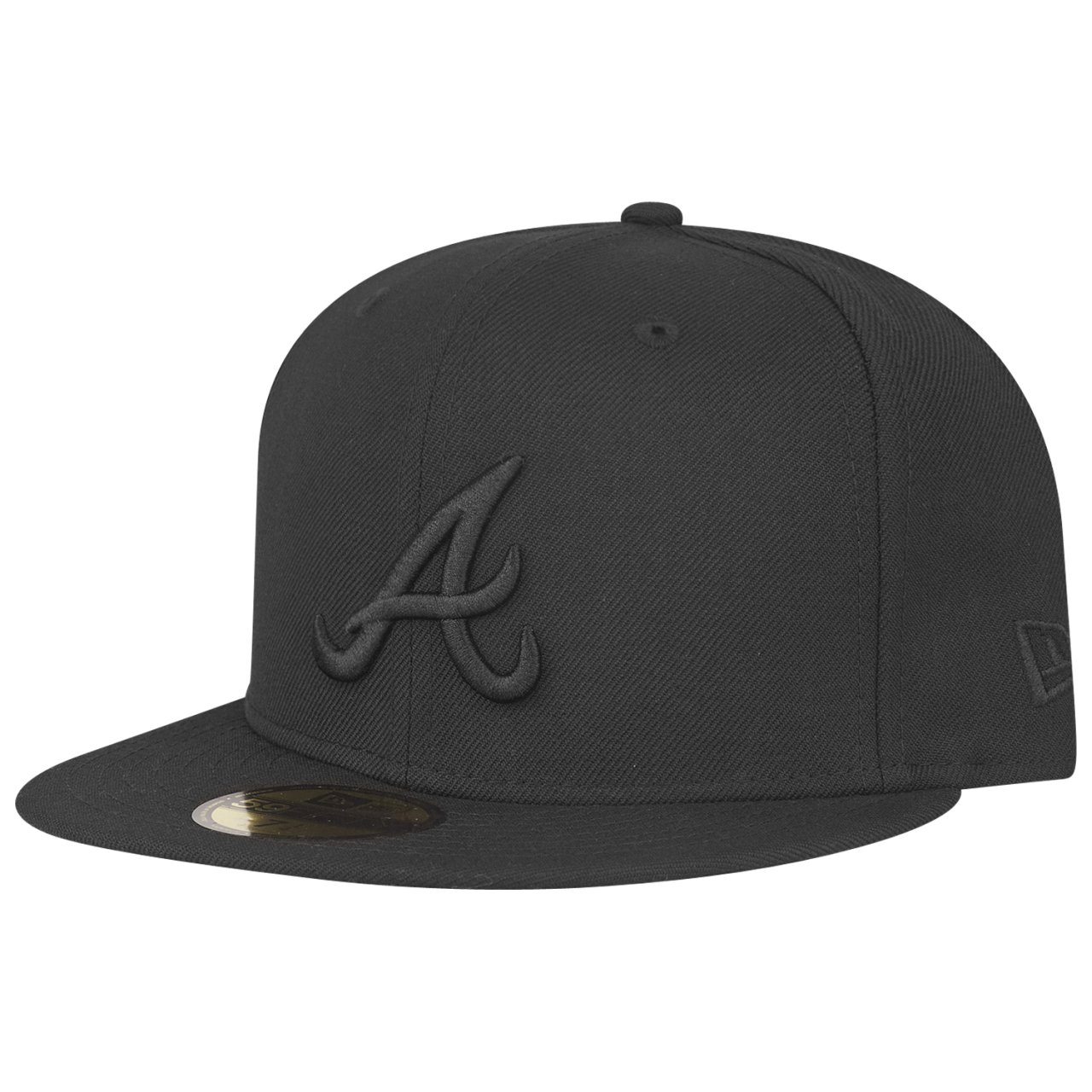 New Era 59Fifty Cap - MLB BLACK Atlanta Braves | Fitted