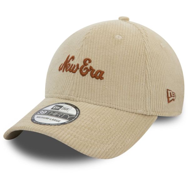 New Era 39Thirty Stretch Cap - CORDE Brand Script stone