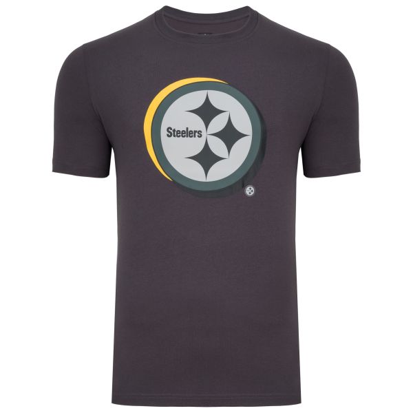 New Era Shirt - NFL DRAFT Pittsburgh Steelers graphite