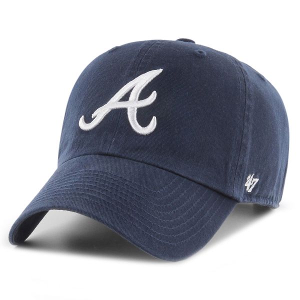 47 Brand Relaxed Fit Cap - MLB Atlanta Braves navy