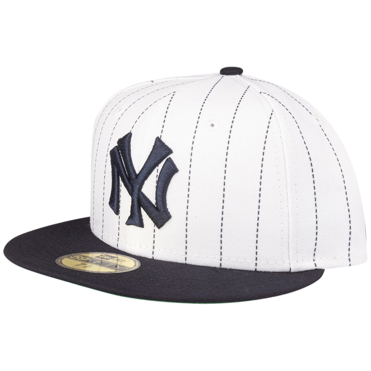 New Era 59Fifty Fitted Cap PINSTRIPE NY Yankees cooperstown | Fitted ...