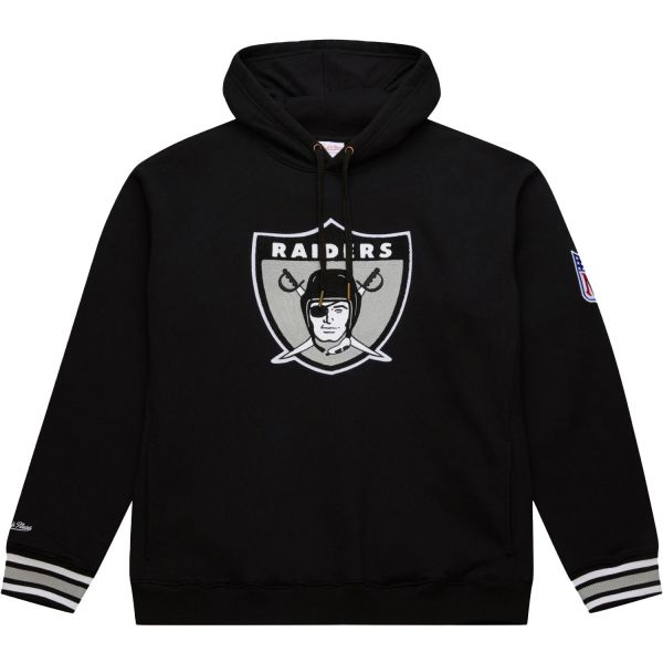 Mitchell & Ness Fleece Hoody - STITCH Oakland Raiders