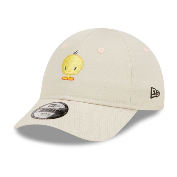 New Era 9Forty Kids Cap - LOONEY TWEETY stone beige