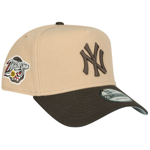 New Era 9Forty A-Frame Cap - WS New York Yankees camel