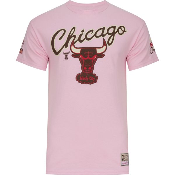 Mitchell & Ness Shirt - SUGAR Chicago Bulls pink