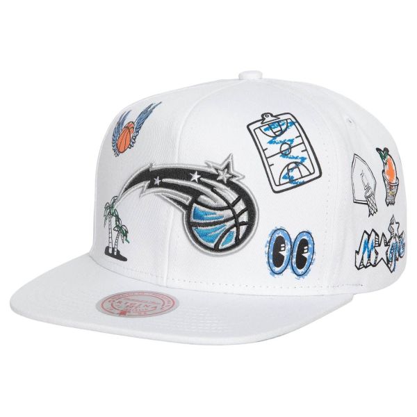 Mitchell & Ness Snapback Cap - HAND DRAWN Orlando Magic