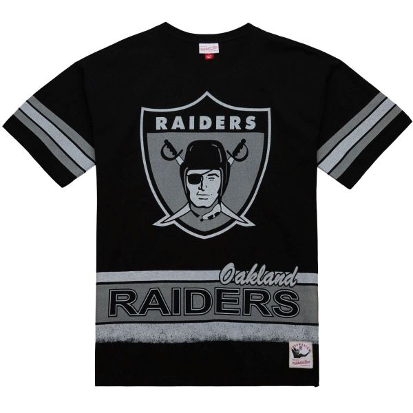 Mitchell & Ness Oversized Shirt - VINTAGE Oakland Raiders