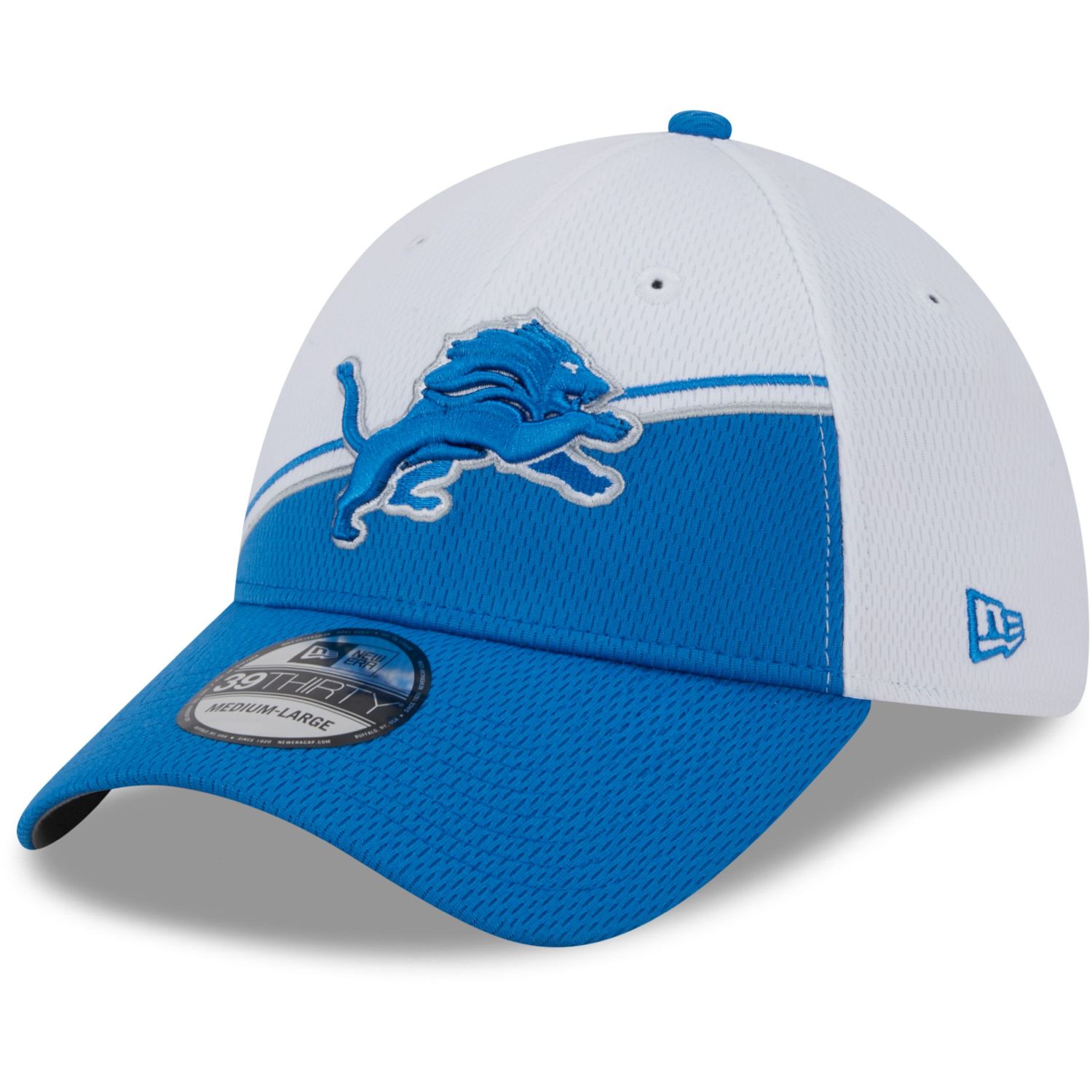 Detroit Lions NFL 2023 Sideline New Era 9Fifty Grey Snapback Team