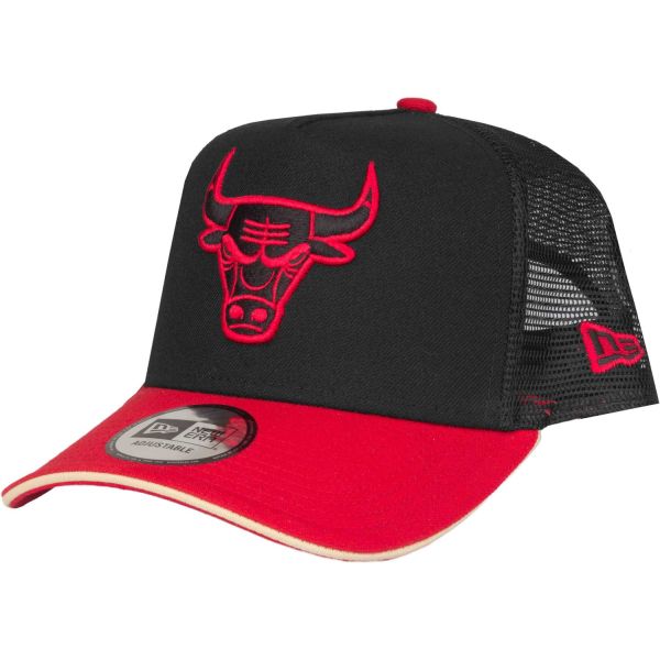 New Era A-Frame Mesh Trucker Cap - Chicago Bulls noir