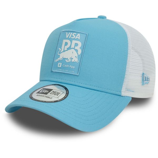 New Era A-Frame Snapback Trucker Cap - Racing Bulls sky blue