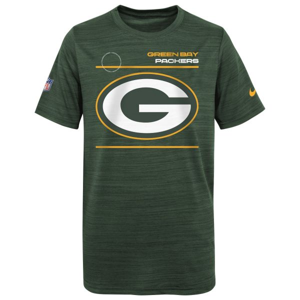 Nike NFL SIDELINE Kinder Shirt - Green Bay Packers