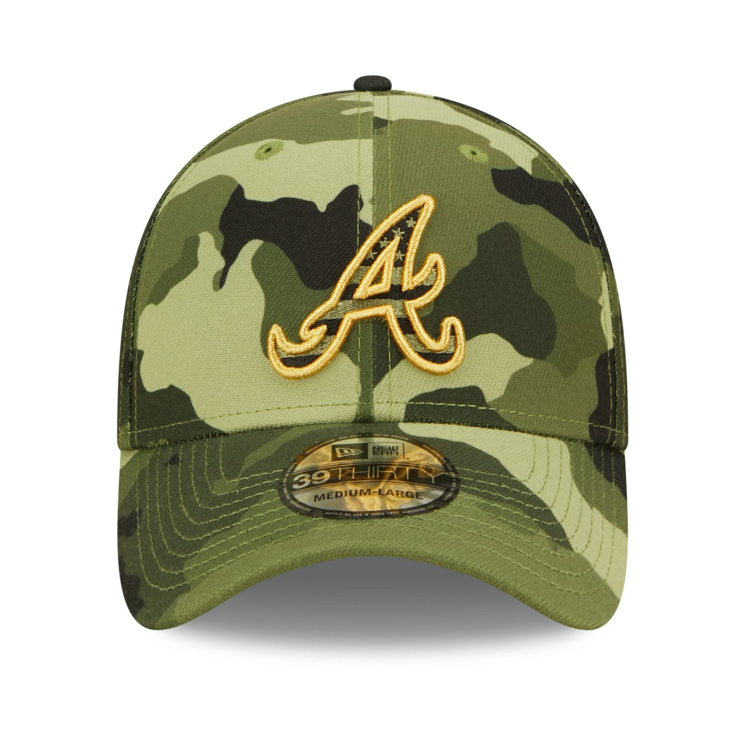 Men's Miami Marlins New Era Camo 2022 Armed Forces Day On-Field 59FIFTY  Fitted Hat