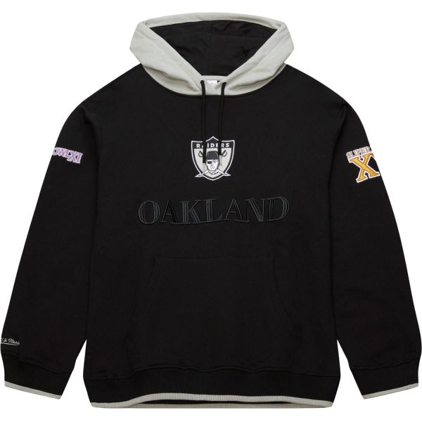 Mitchell & Ness Fleece Hoody - ORIGINS Oakland Raiders