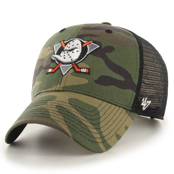 47 Brand Snapback Cap - BRANSON Anaheim Ducks wood camo