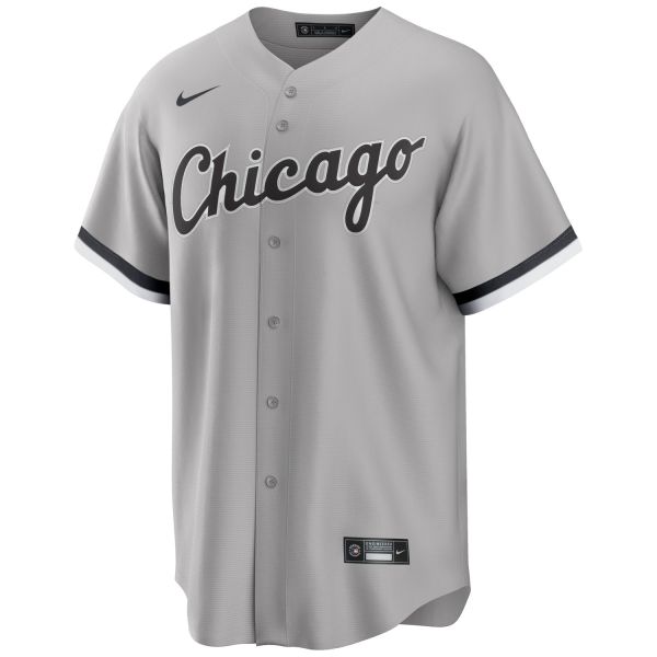 Men's Majestic Gray Chicago White Sox Road Flex Base Authentic Collection  Custom Jersey