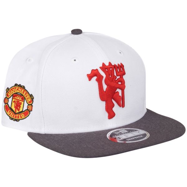 New Era 9Fifty Snapback Cap - DEVL Manchester United blanc